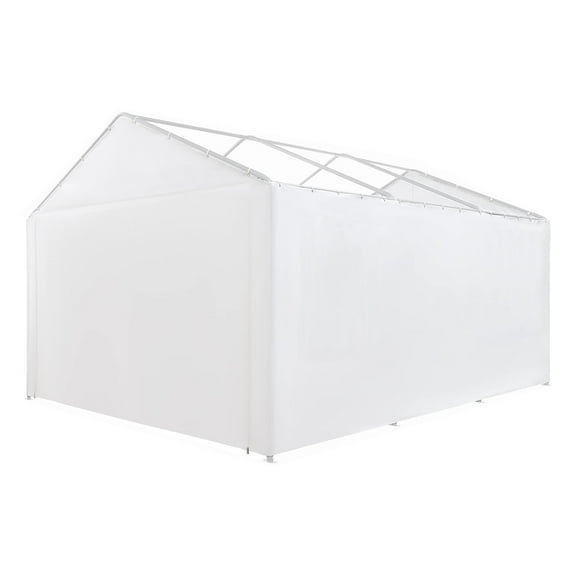 King Canopy 18 ft x 27 ft 180gsm Polyethylene Sidewall Kit w/ Flaps