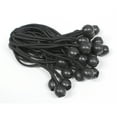 thumbnail image 1 of King Canopy 8-Inch Black Ball Bungees, 50 Pack, 1 of 7