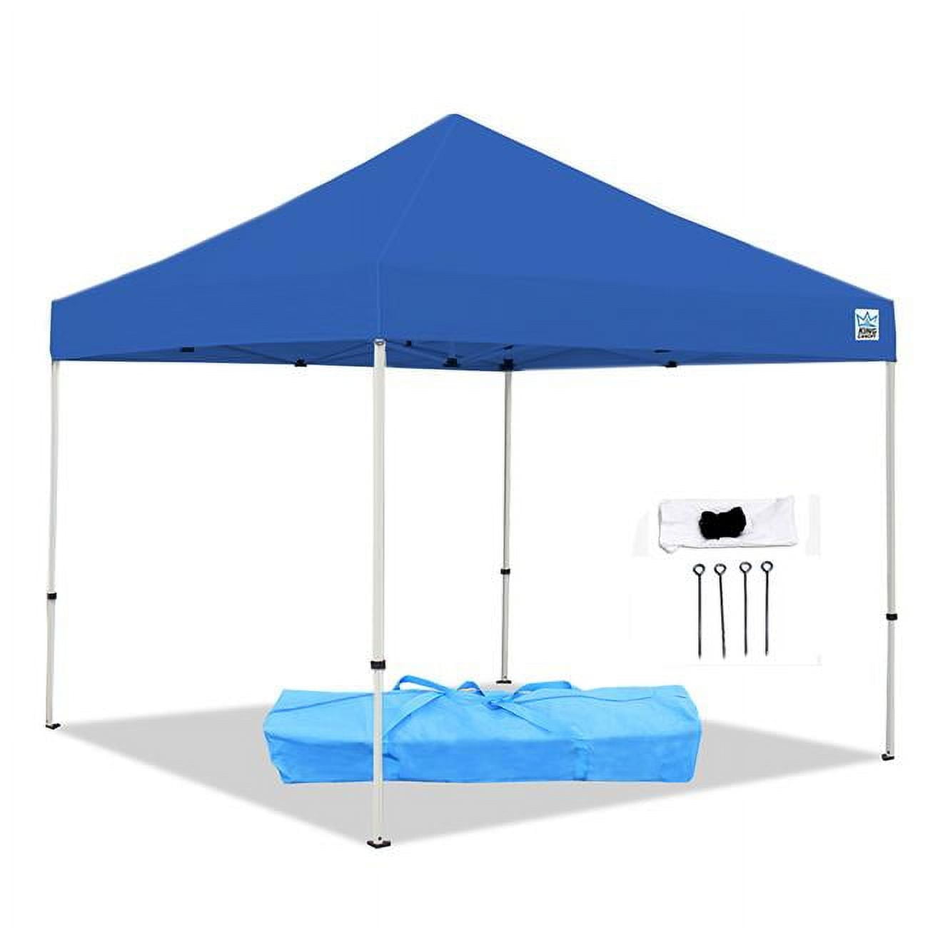 King Canopy 8 x 8 ft. Tuff Tent Instant Pop Up Canopy with 1 in
