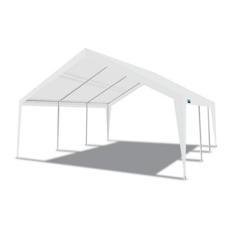 King Canopy EX1220 White Fitted Cover - 20 x 20 ft.