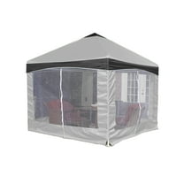 King Canopy Garden Party Backyard Gazebo 10'x10' 4-Leg, Stone Garden