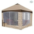 thumbnail image 1 of King Canopy Garden Party Backyard Gazebo 13'x13' 4-Leg, Caramel Crème, 1 of 5