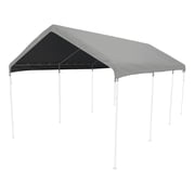 King Canopy Replacement Drawstring Cover 10ft x 20ft, Fits 10ft 8in x 20ft A-Frame, Gray
