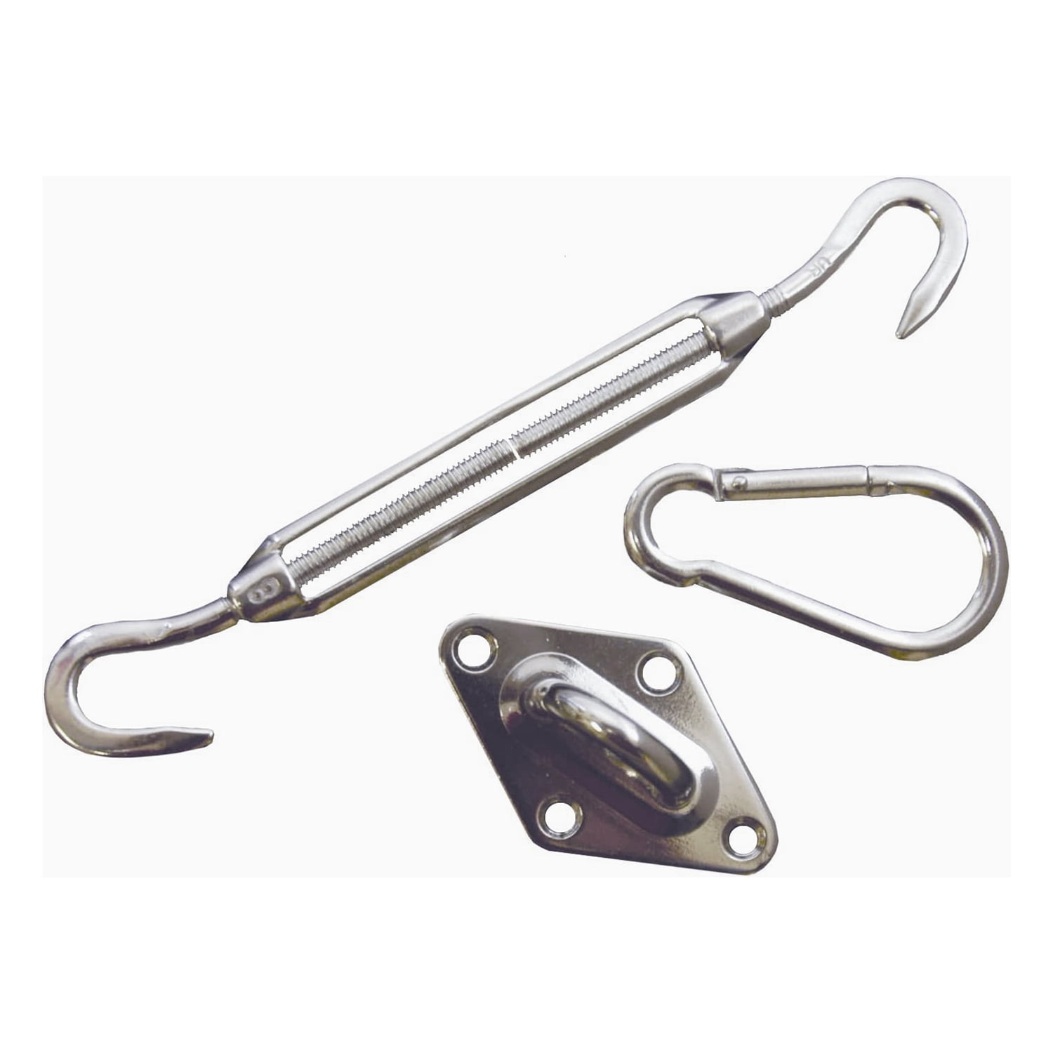 Stainless Steel Triangle Shade Sail Hardware Kit