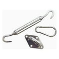 thumbnail image 1 of King Canopy Sun Shade Sail Triangle Hardware Kit for Installation, Turnbuckle is 8-Inch closed 11-Inch open, Stainless Steel, 1 of 4