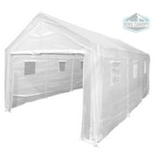 King Canopy Universal 8 Leg 10X20 Greenhouse Canopy w/ GREENHOUSE Cover