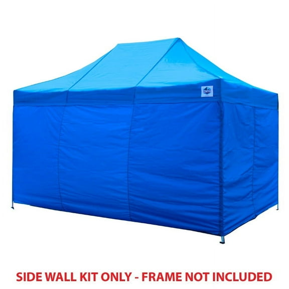 King Canopy Universal Instant 10x15 Side Walls - 4 Pack, Blue