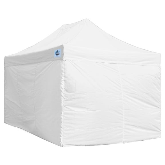 King Canopy Universal Instant Side Wall-Color:White,Size:10' x 15',Style:4 Pack Side Walls