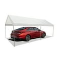 thumbnail image 1 of King Canopy Value King 10' x 20' Carport, 6-Leg, 1 1/4-inch Steel Frame, White, 1 of 7