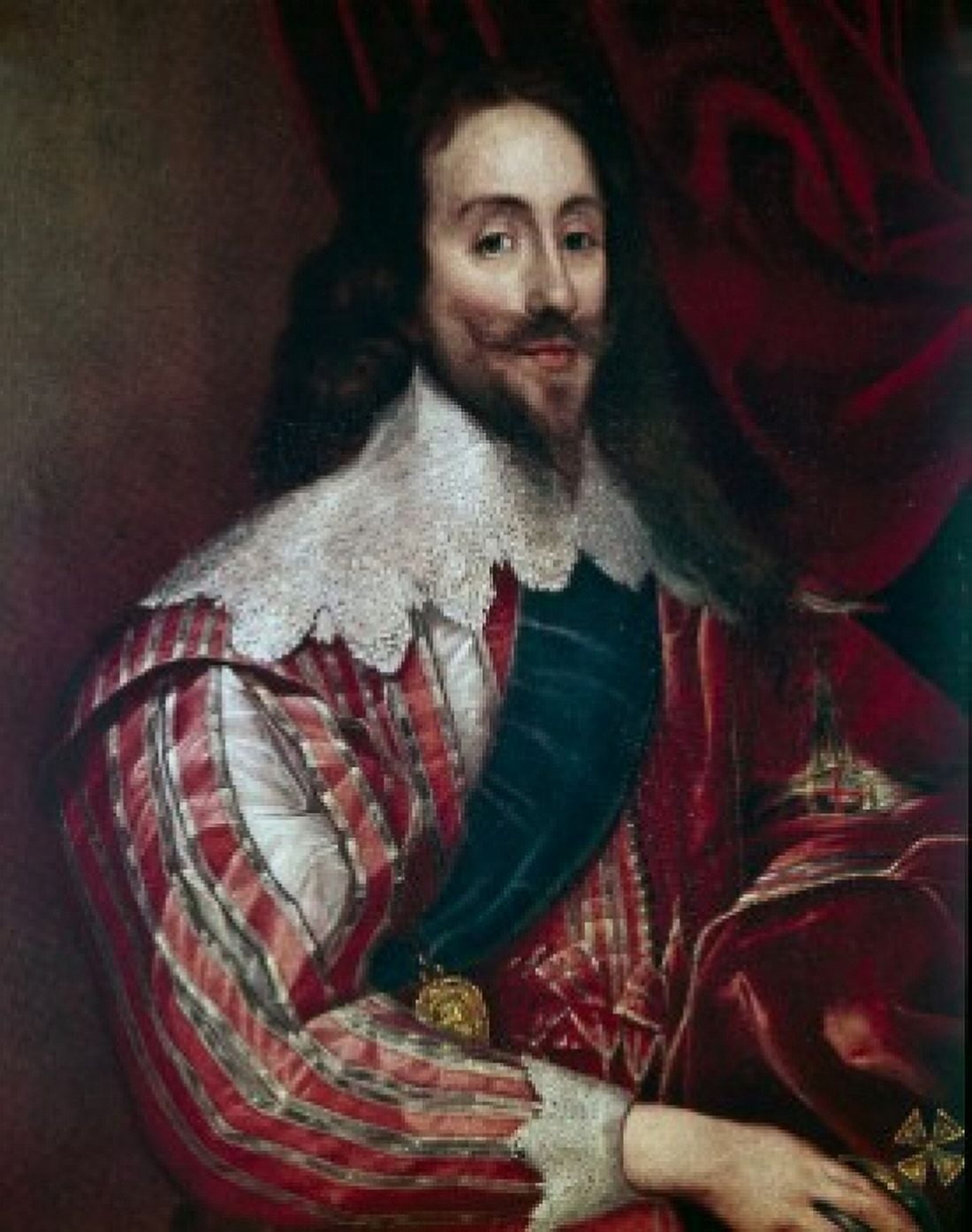 King Charles I artist unknown Canvas Art - (18 x 24)