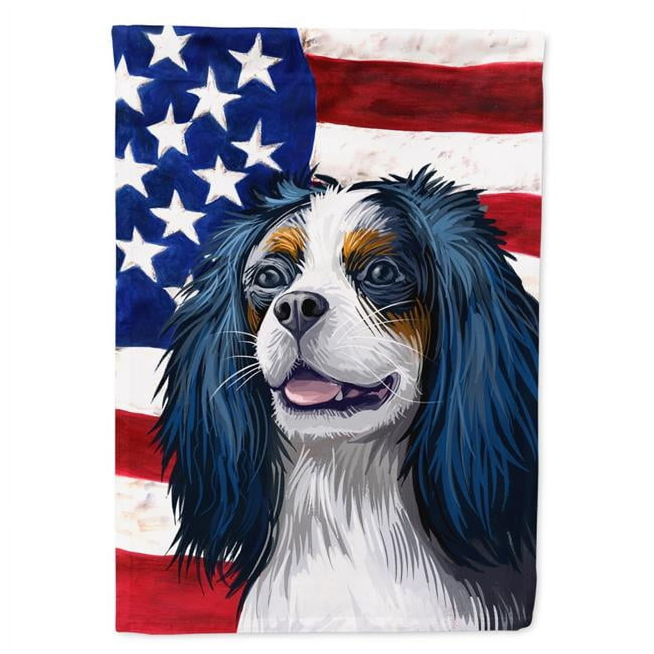 King Charles Spaniel American Garden Flag - 11 x 0.01 x 15 in.