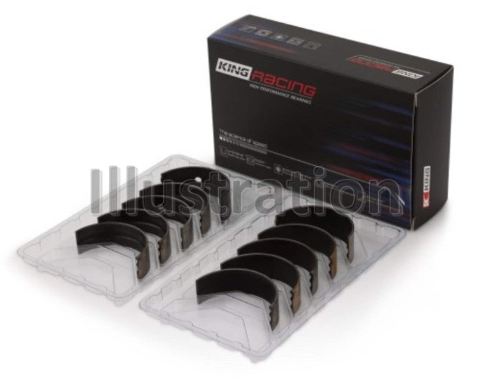 King MB556XPNC010 Crankshaft Main Bearings Chevrolet 369-502 Gen