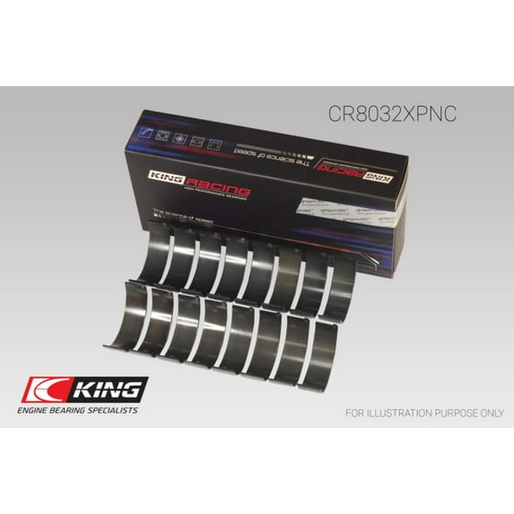 King Chrysler 345/ 370 16V Connecting Rod Bearing Set - CR8032XPNC