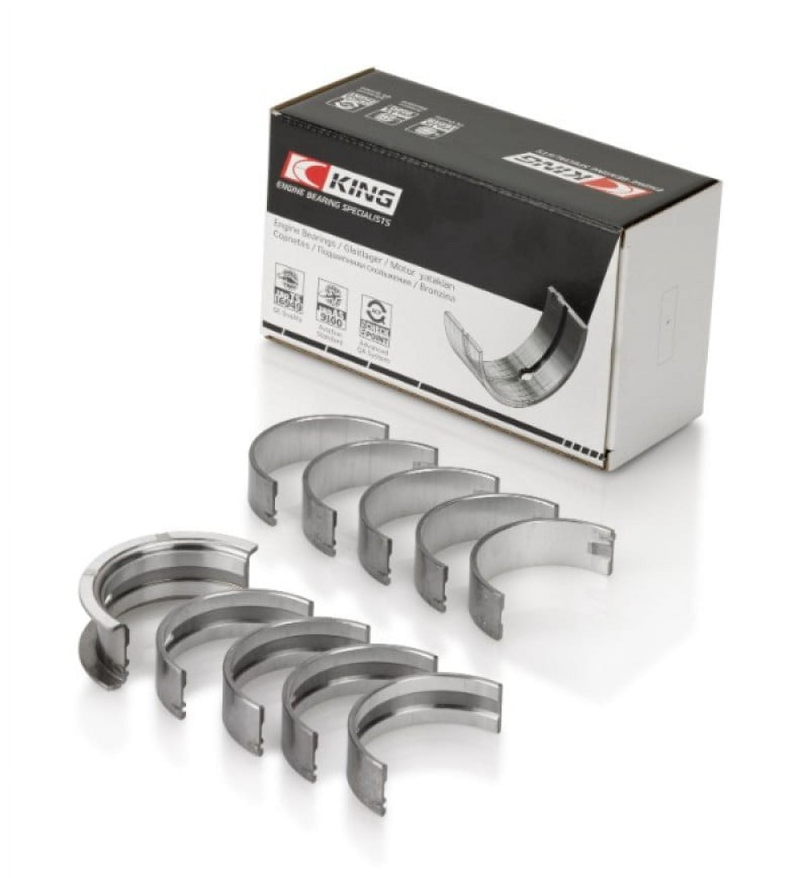 King Chrysler/Jeep 318ci (Size 010) Main Bearing Set Fits select: 1994-2001 DODGE RAM 1500, 1998-2000 DODGE DURANGO