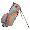 thumbnail image 1 of King Cobra Fly Z Stand Bag (Gray/Vibrant Orange, 9", 8-way top) NEW, 1 of 1