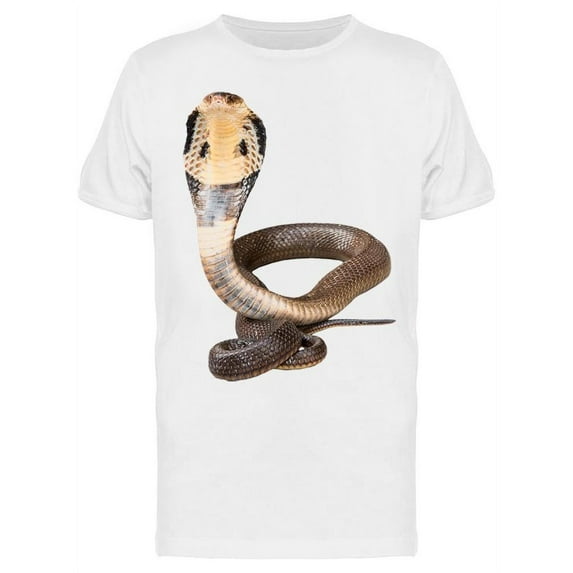 King Cobra: Sitting T-Shirt Men -Image by Shutterstock, Male Large