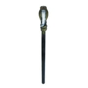 King Cobra Snake Scepter Serpent Warlock Staff Stick Halloween Costume Accessory Wizard Prop