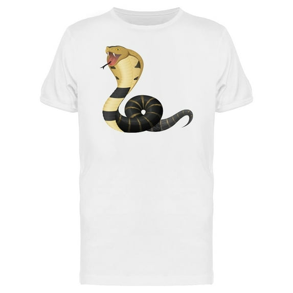King Cobra Snake. T-Shirt Men -Image by Shutterstock, Male Large