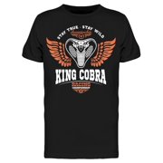 King Cobra T-Shirt Men -Image by Shutterstock, Male XX-Large