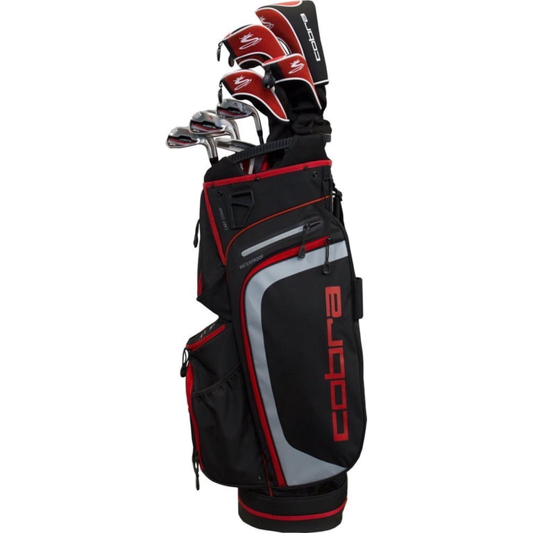 King Cobra XL Complete Set (Men's REGULAR, Black/Red, 13pc, LEFT