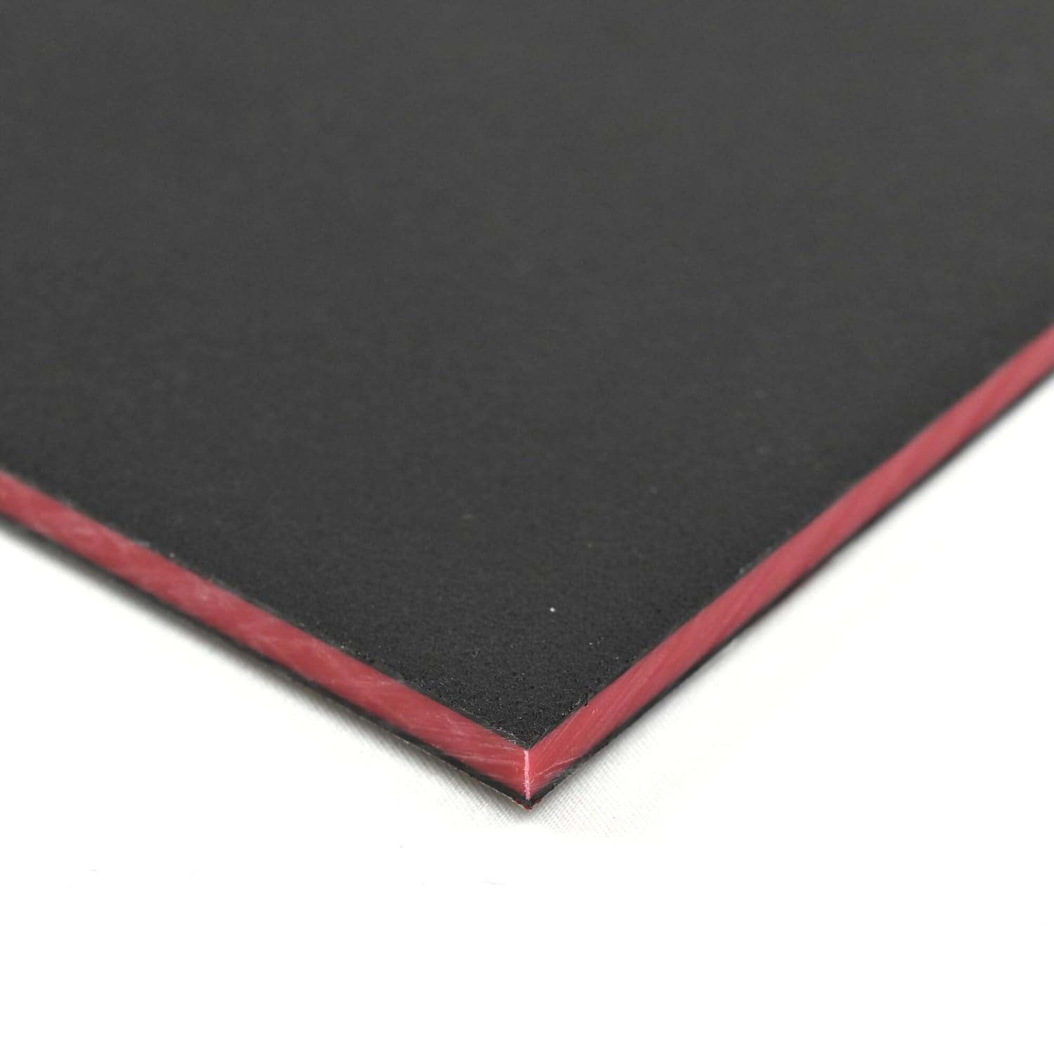 King Color Plastic Sheet 1 2 X 12 X 24 Black Red Black Color HDPE king-color-plastic-sheet-1-2-x-12-x-24-black-red-black-color-hdpe