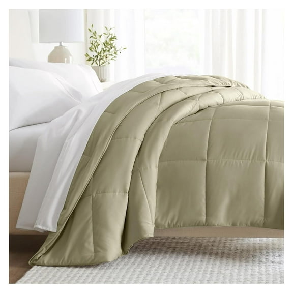 King Comforter (1 Piece - Sage) - Bring Luxury Home with Our Soft and Lightweight Down Alternative Comforters King Size - Can Also fit as California King Size Beds
