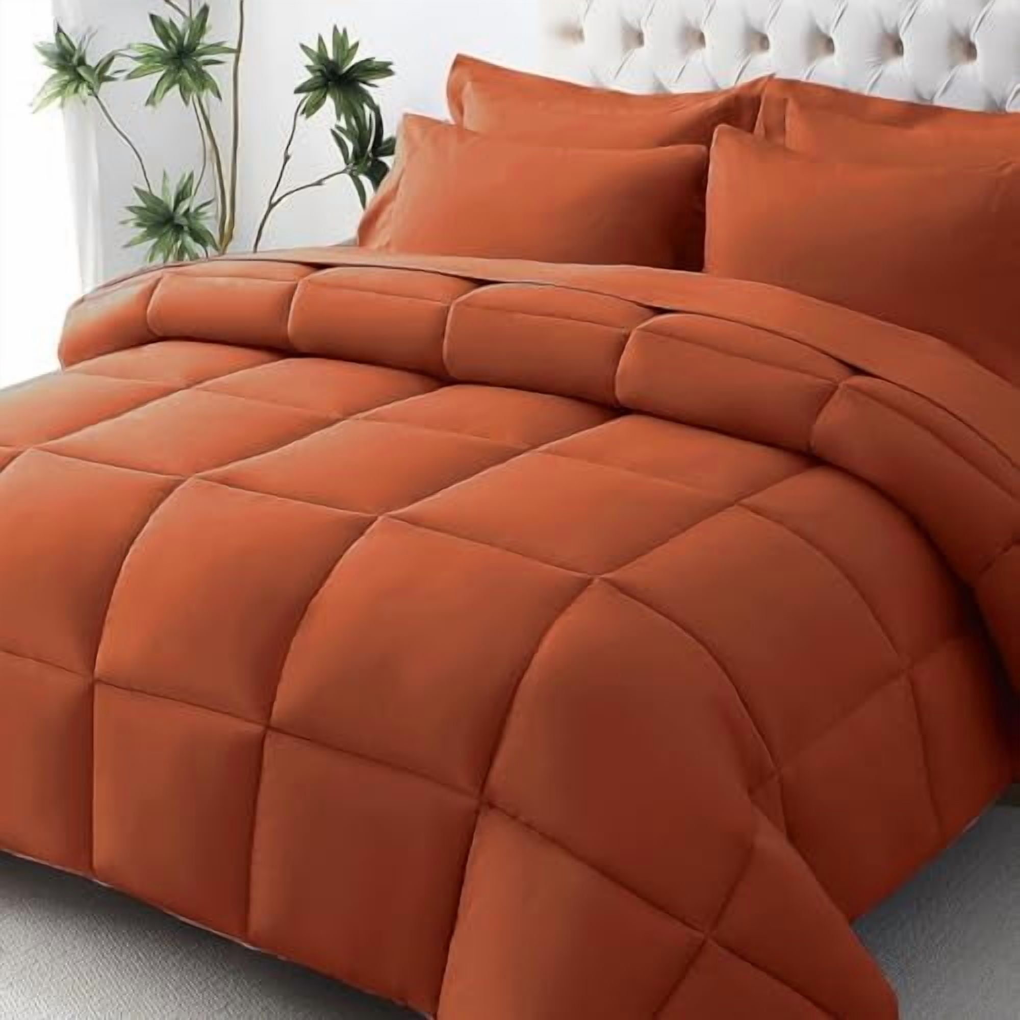 Orange King Comforter Setsnull