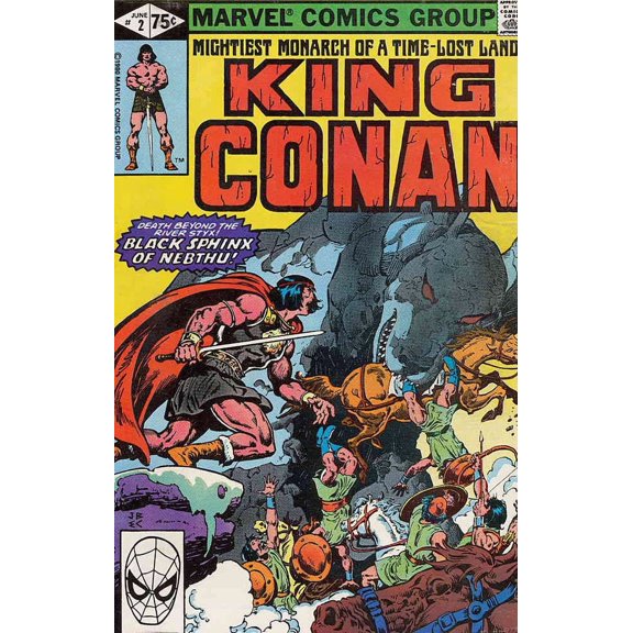 King Conan #2 VF ; Marvel Comic Book