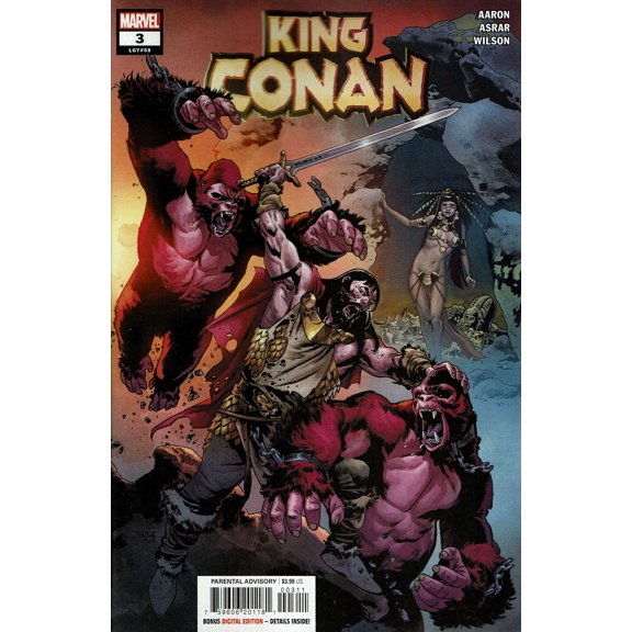 King Conan (2nd Series) #3 VF ; Marvel Comic Book