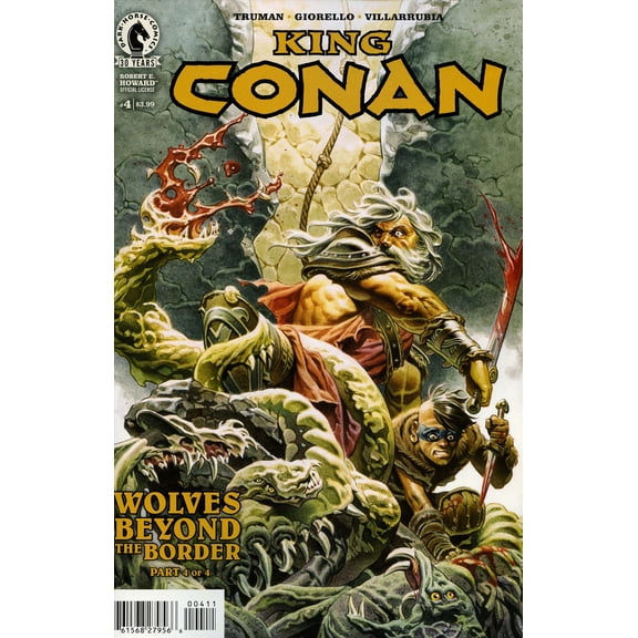 King Conan: Wolves Beyond The Border #4 VF ; Dark Horse Comic Book