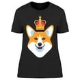thumbnail image 1 of King Corgi T-Shirt Women -Image by Shutterstock, Female x-Large, 1 of 2