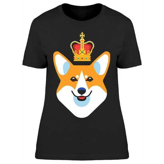 King Corgi T-Shirt Women -Image by Shutterstock, Female x-Large