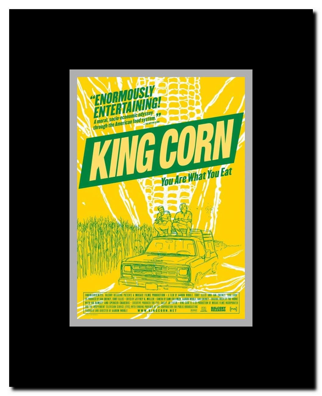 King Corn Framed Movie Poster