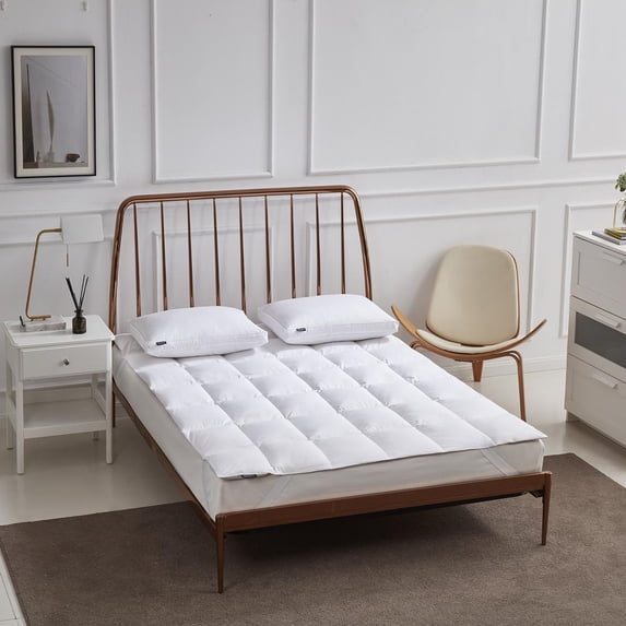King Cotton Blend Feather Down Fiber Mattress Topper - Beautyrest