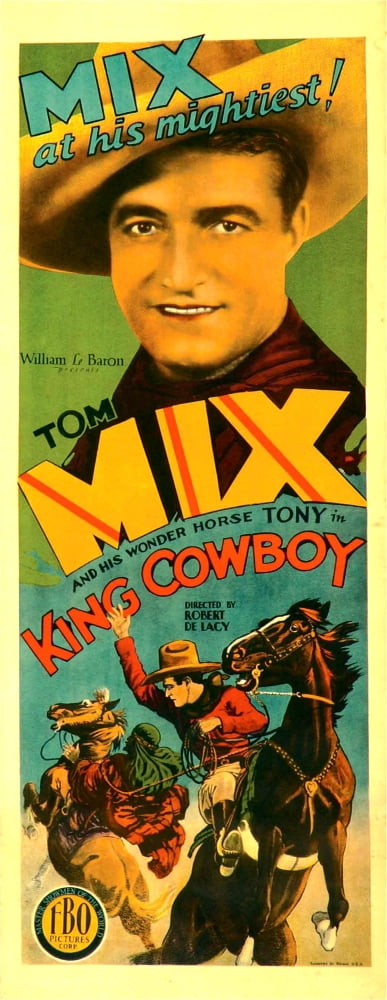 King Cowboy Canvas Art -  (24 x 36)