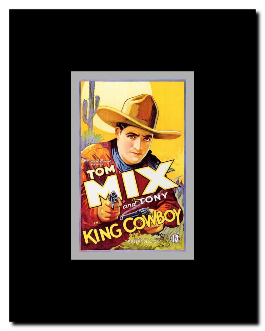 King Cowboy Framed Movie Poster