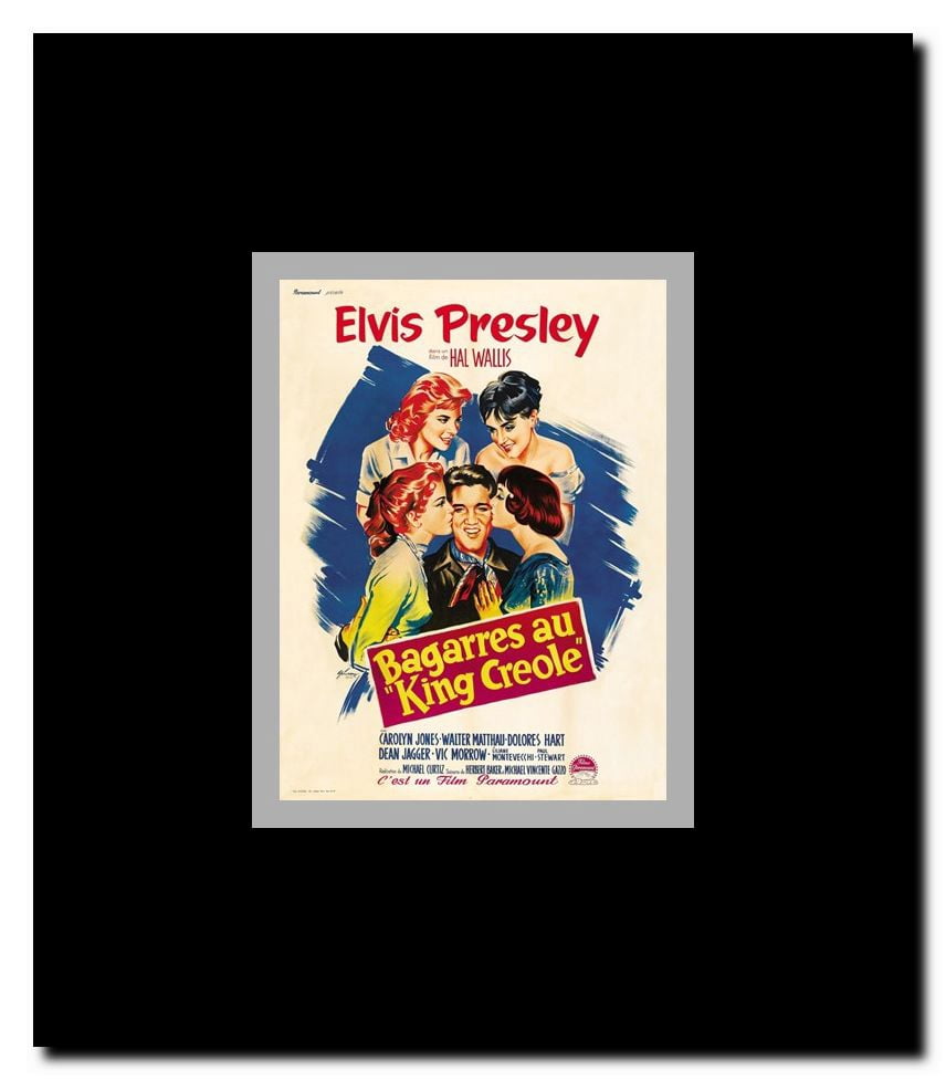 King Creole Framed Movie Poster