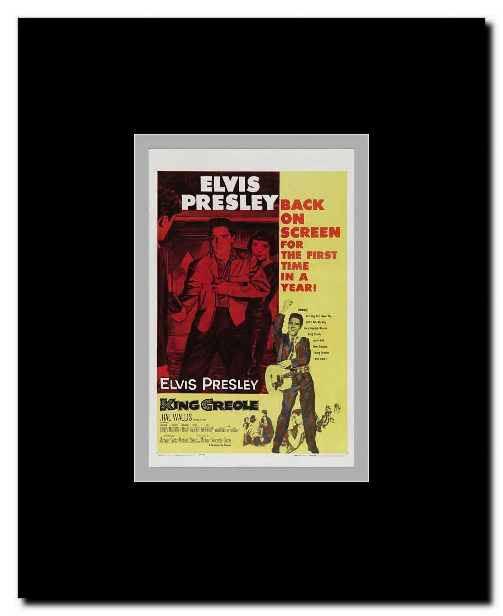 King Creole Framed Movie Poster