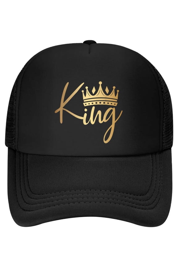King Crown Gold Baseball Cap