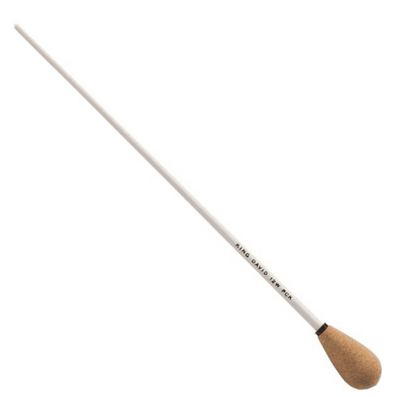 King David Duco Pear Cork Baton White 12 in.