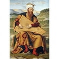 thumbnail image 1 of King David Playing a Psaltery Poster Print by Girolamo Da Santa Croce, 1 of 2
