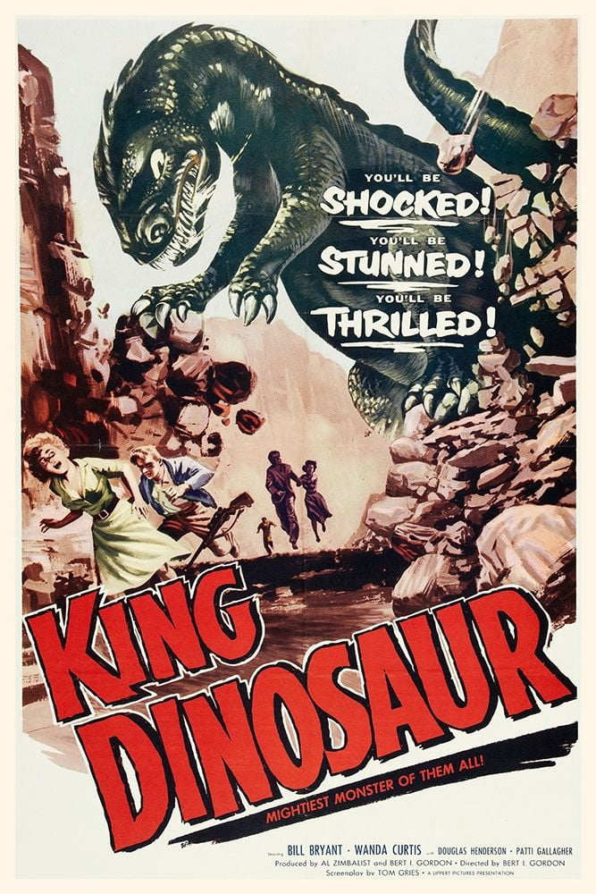 King Dinosaur Poster Print by Hollywood Photo Archive Hollywood Photo ...