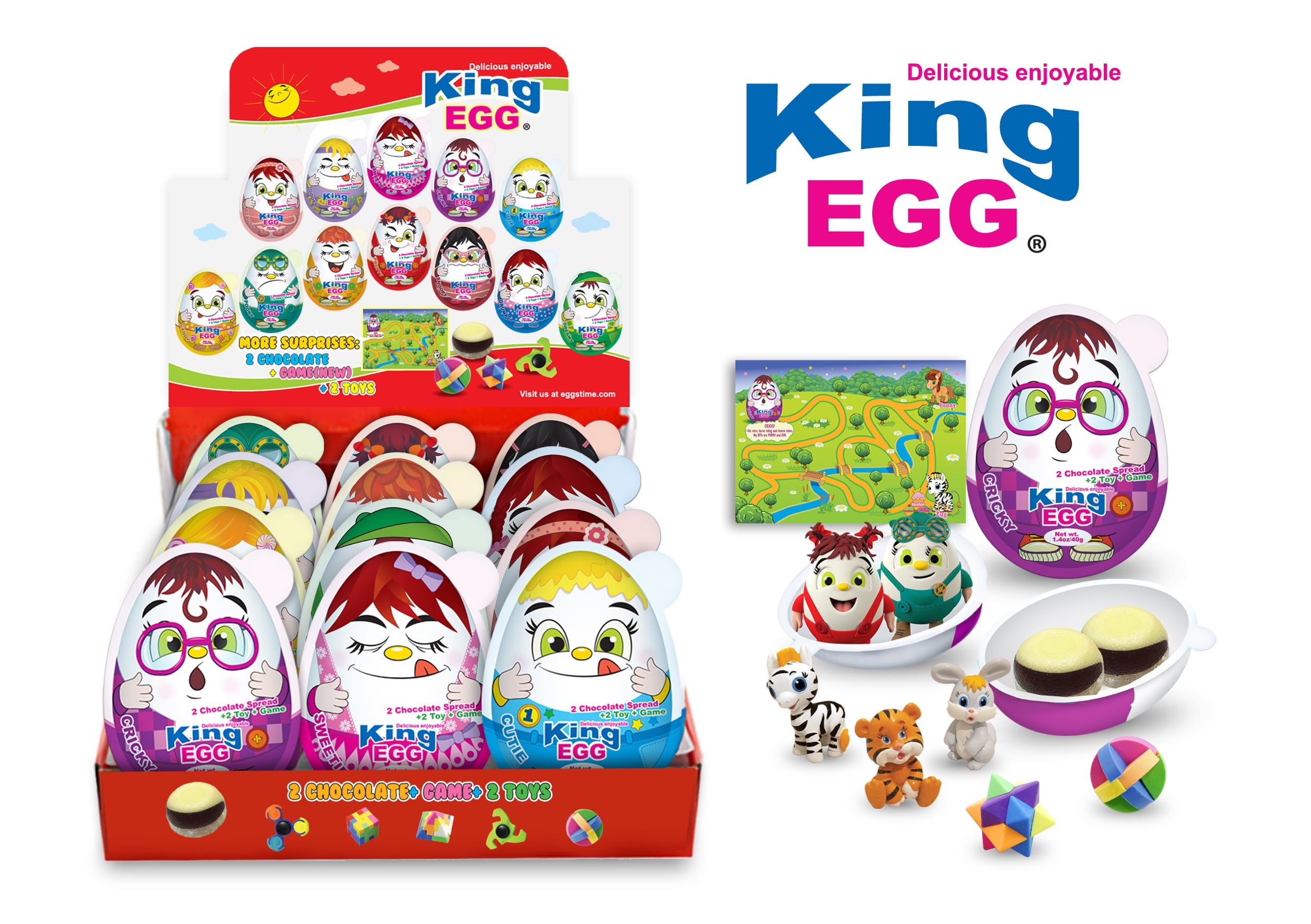 King Egg Giant pack of 3eggs - Walmart.com