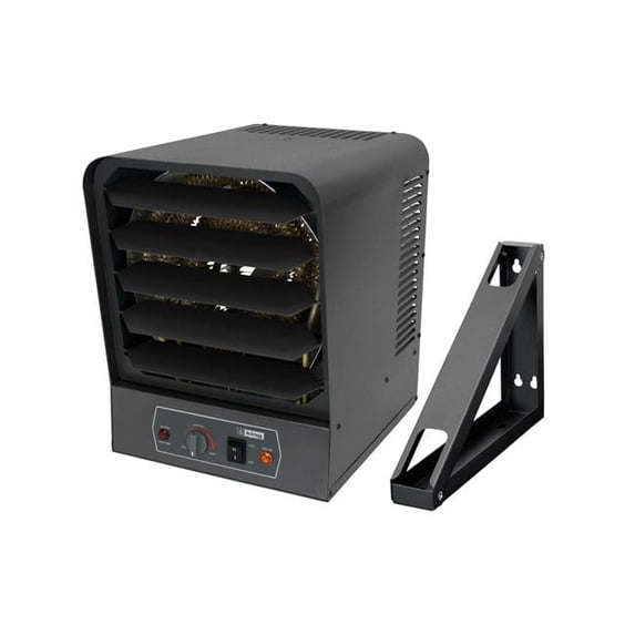 King Electric 240V Garage Heater 1 Phase 10KW with Stat Hi & Low Switch Bracket