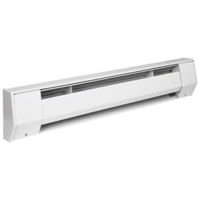 King Electric 3' Baseboard Heater, 750W / 120V, Bright White, 3K1207BW