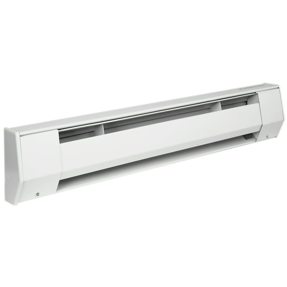 King Electric 4' Baseboard Heater, 1000W / 120V, Bright White, 4K1210BW