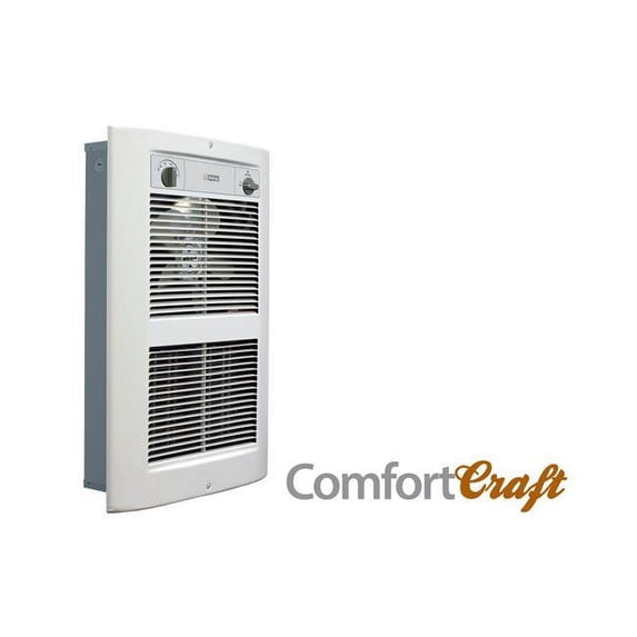 King Electric 4500W 208V Large Wall Heater, White Dove, LPW2045T-S2-WD-R