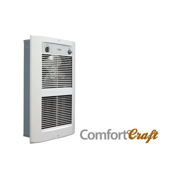 King Electric 4500W 240V Large Wall Heater, White Dove, LPW2445T-S2-WD-R