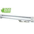 thumbnail image 1 of King Electric 5' Portable 2-Stage Eco Baseboard Heater, 1500W / 120V, White, 1 of 5