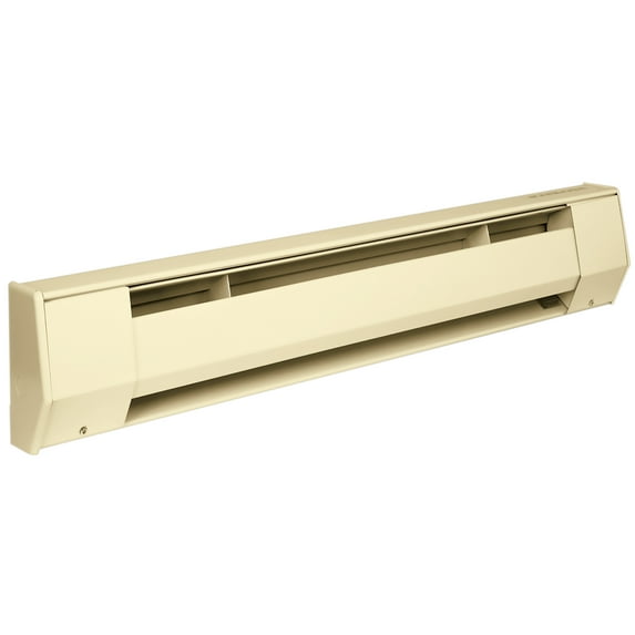King Electric 6' Baseboard Heater, 1500-1125W / 240-208V, Almond, 6K2415A